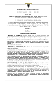 decreto 2323 de 2006