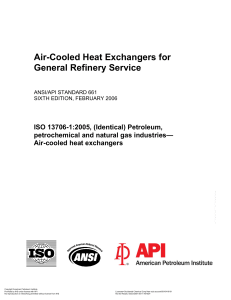 API STD 661 6th Edition 2006 Air Cooled