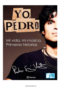 Yo Pedro - Pedro Suárez Vertiz - Digital