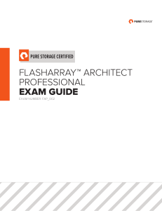 FlashArray Architect Professional Exam Guide