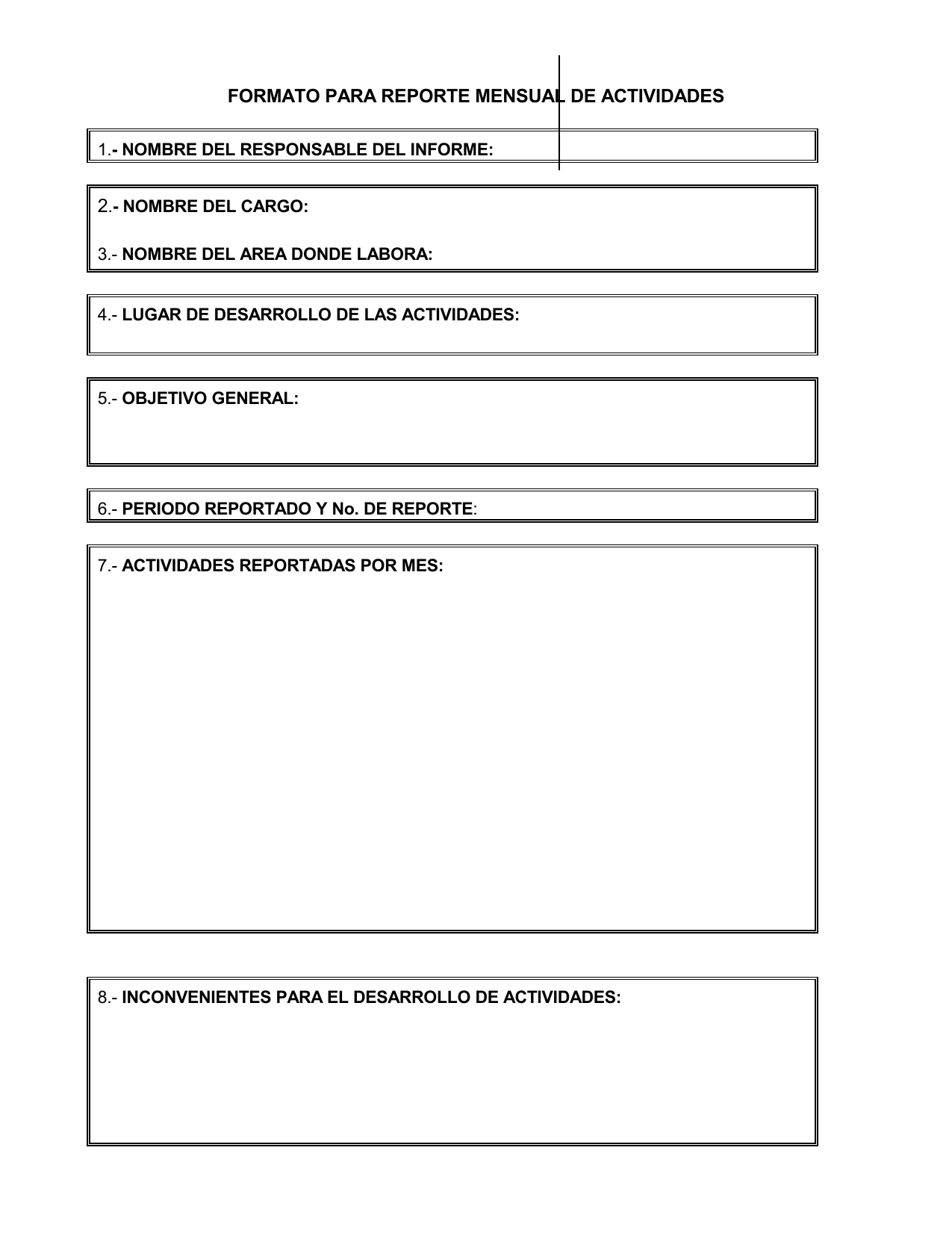 Reporte De Trabajo Ejemplos Formatos【 2023 Vrogue 