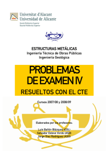 Colección Problemas Examen 2007-2009