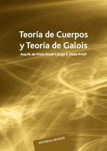Teoria de Cuerpos y teoria de Galois - Viola-Prioli