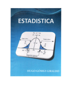 Estadística - Hugo Gómez Giraldo