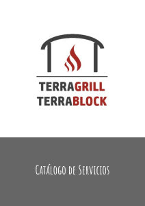 Catálogo de Servicios - TerraGrill   TerraBlock 072019