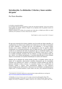 Bourdieu-Introduccion libro la Distincion