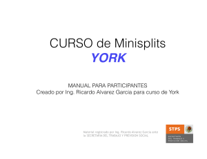 YORK-Manual de Participantes Curso Minisplit Inverter 2019-1