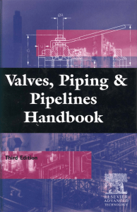 valves piping and pipeline handbook 3rd edition