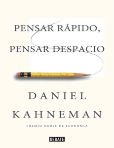 Daniel Kahneman - Pensar rapido