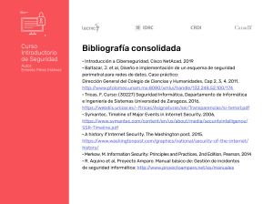 Bibliografía-Seguridad seguridad de redes