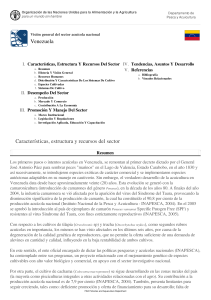 FAO Fisheries & Aquaculture - Visión general del sector acuícola nacional - Venezuela