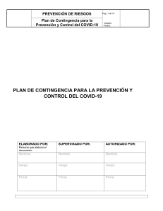 PROTOCOLO CONTINGENCIA COVID -19 TIPO