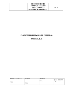 PTA-014 - Plataformas Moviles de Personal