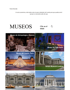 MUSEOS VIRTUALES