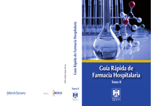 Guía Rápida de Farmacia Hospitalaria