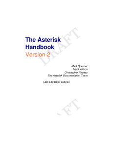 Asterisk Handbook w Bookmarks