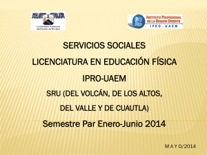 (servivio social) EDUCACION FISICA IPRO 2014
