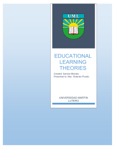 Educational Learning Theories linguistic 2