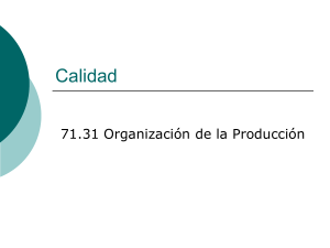 Taller Organizacion de la produccion - GIC