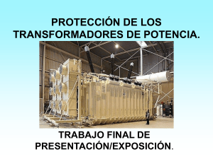 PROTECCION DE LOS TRANSFORMADORES DE POT