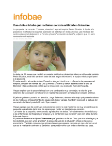 Florentino J. Vargas - Ira, Asistencia Ventricular en Pediatria en Argentina- Casa Cuna