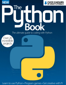 The Python Book- The ultimate guide to coding with Python 
