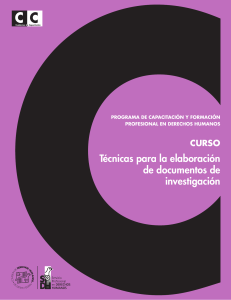 2012 Tecnicas para la elaboracion de documentos de investigacion