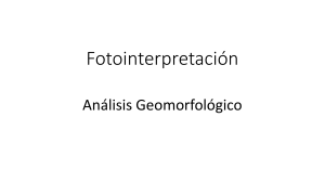 analisis geomorfologico