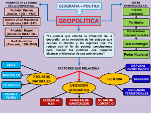 MAPA CONCEPTUAL GEOPOLITICA