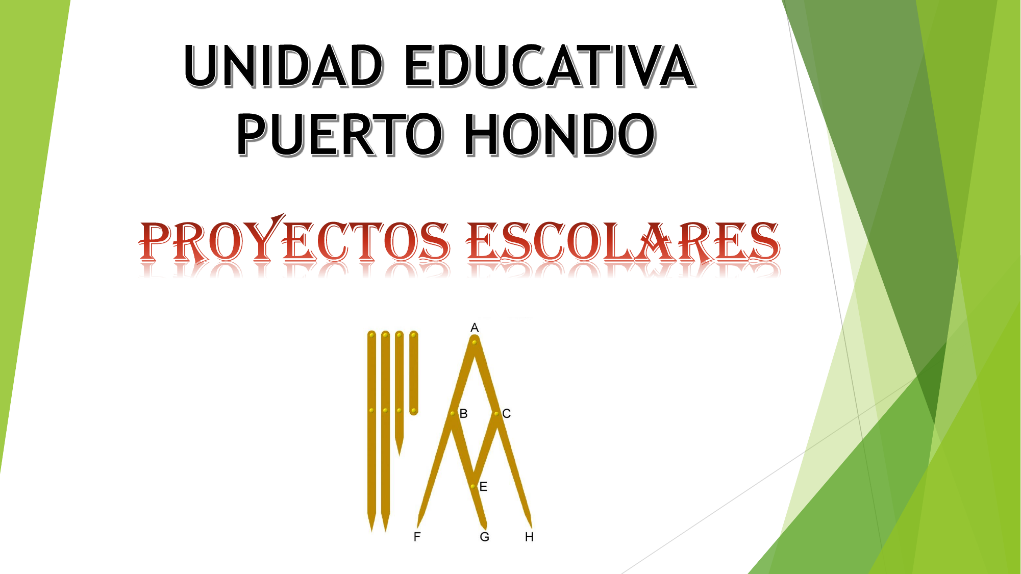 Proyectos Escolares Compas Aureo