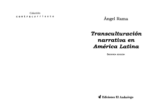 Rama Angel Transculturacion narrativa en