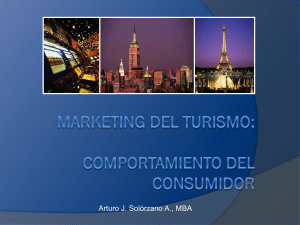 Marketing del Turismo - Comportamiento del Consumidor