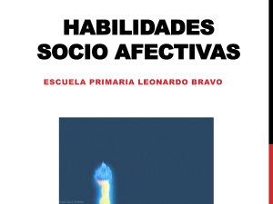 HABILIDADES  SOCIO AFECTIVAS terminada