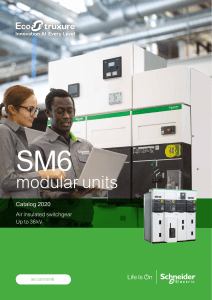 Celdas modulares SM6