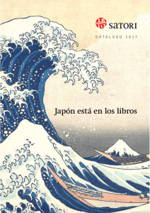 catalogo editorial satori japon esta en los libros 2017-18