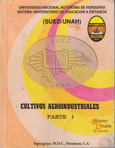 Cultivos Agroindustriales Manual I