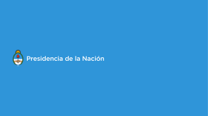 Manual de Uso. Carteles de Obra. Presidencia de Argentina