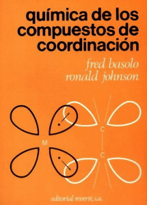 Quimica de los Compuestos de Coordinacion-Basolo Jhonson