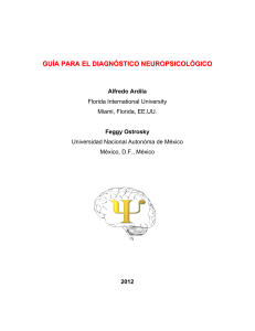 Ardila  Ostrosk Guia para el Diagnostico Neuropsicologico