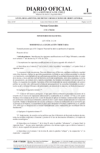 003. Ley 21.210 sobre Modernización de Legislación Tributaria