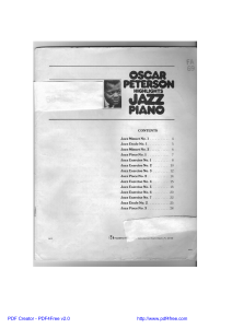 Oscar Peterson - Jazz Piano Solos Recortada