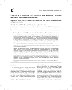 Reanalisis de la Biodiversidad, Moreno,2011