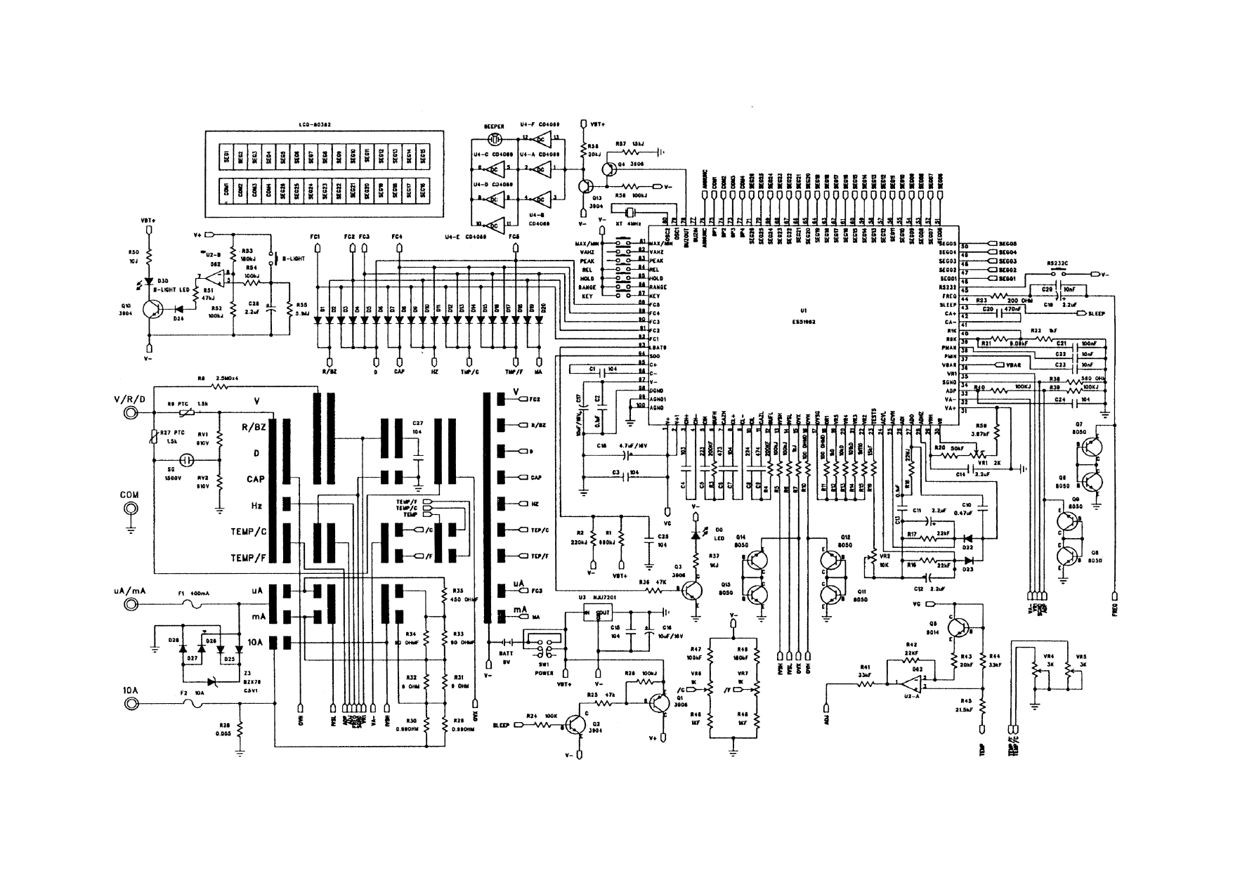 Uni t ut58c схема