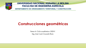 Construcciones geométricas 