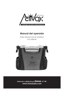 Activox 4L Manual de Usuario Español