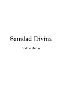 Andrew Murray - Sanidad Divina