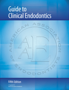 AAE - Guide to Clinical Endodontics 5