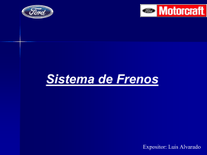 Sistema de frenos Ford