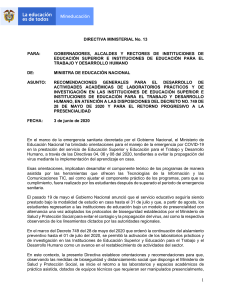 2020 06 03 Directiva No. 13 Apertura Progresiva de IES e IETDH.pdf