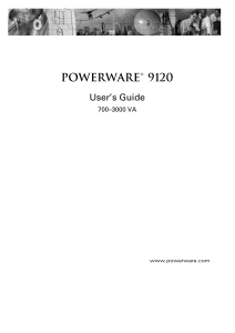 powerware-9120-user-guide
